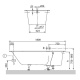 Фото Квариловая ванна Villeroy&Boch libra 180x80 UBQ180LIB2V-01