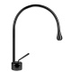 Фото Смеситель для раковины Gessi Goccia 33602#299 черный матовый