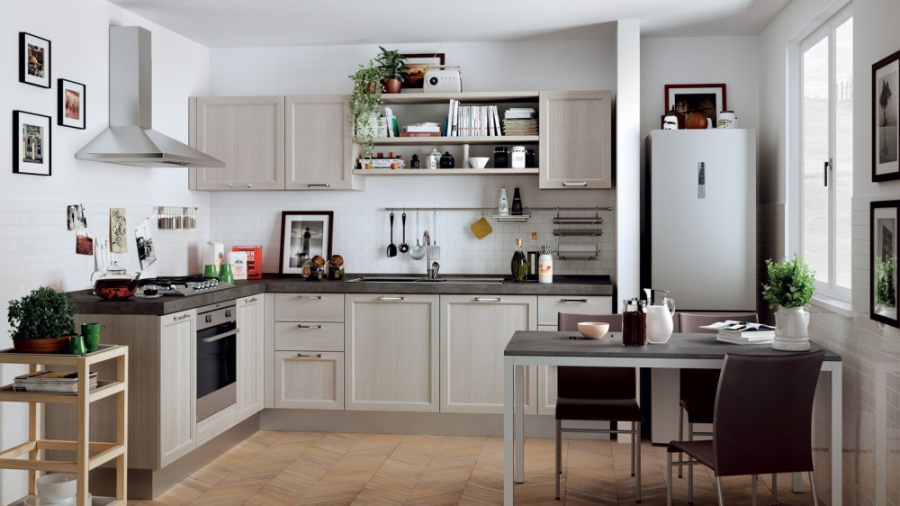 Фото Кухня Scavolini Highland угловая 365 на 245 см