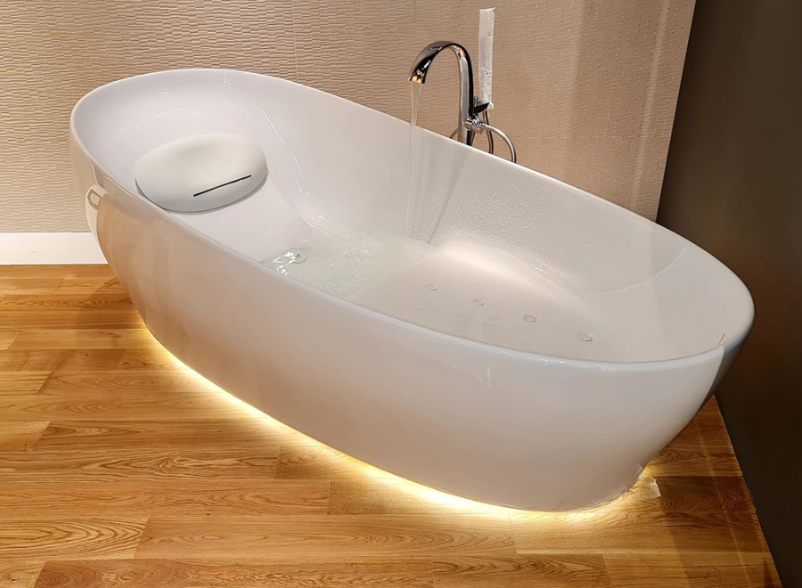 Фото Композитная ванна TOTO ZERO DIMENSION 220х78 PJYD2200PWEE#GW