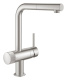 Фото Смеситель для кухни GROHE Blue Pure Minta 119707 с функцией фильтрации, суперсталь