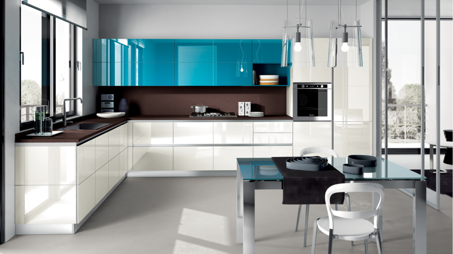 Фото Кухня Scavolini Tetrix прямая 300 см