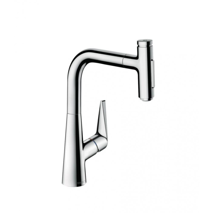 Фото Смеситель для кухни hansgrohe Talis Select M51 72824000 с вытяжным душем
