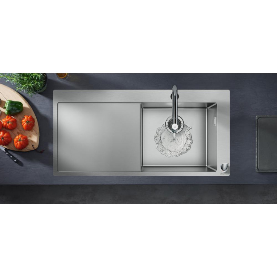 Фото Кухонная комбинация hansgrohe 450 с крылом C71-F450-07 43205000