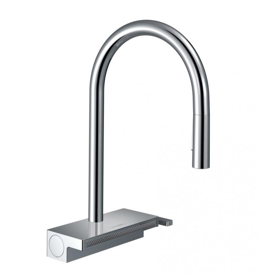 Фото Смеситель для кухни hansgrohe Aquno Select M81, 170, 3jet 73837000 с вытяжным душем