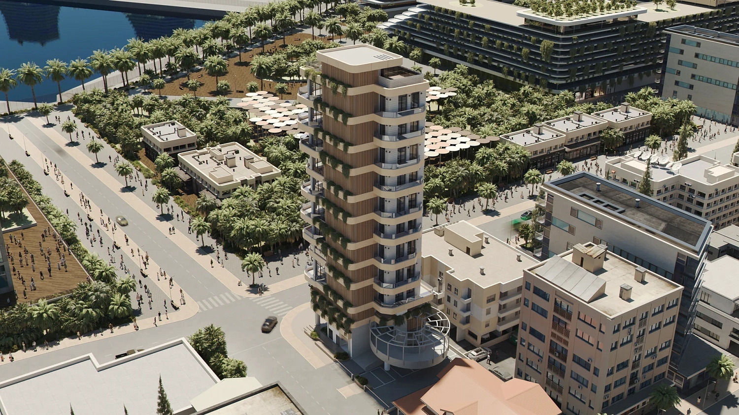 Фото Жилой комплекс Marina-View Residence in Larnaca