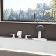 Фото Смеситель для ванны hansgrohe Vivenis 75444700 матовый белый