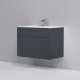 Фото Тумба под раковину AM.PM Inspire V2.0 M50AFHX0803GM 80 см графит матовый