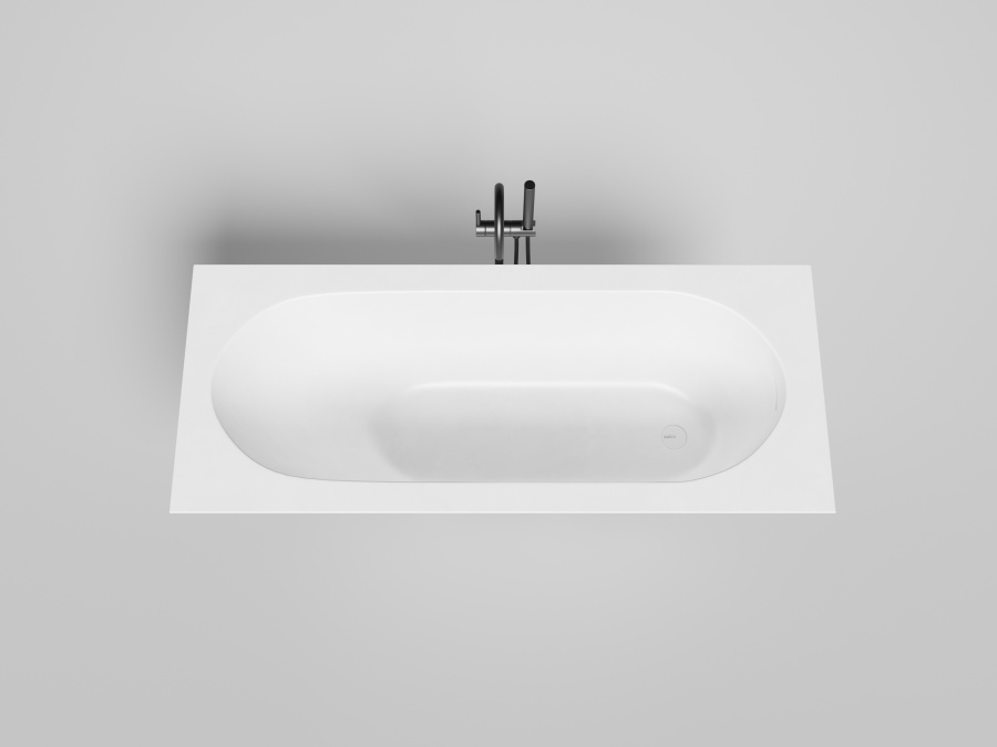 Фото Ванна из искусственного камня Salini Ornella Kit 170х70 102413M белая матовая