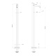 Фото Смеситель для раковины Gessi 316 54097#299 черный матовый
