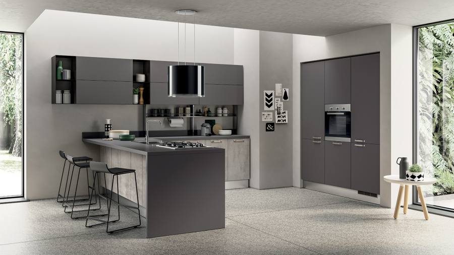 Фото Кухня Scavolini Sax угловая 330 на 270 см