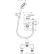Фото Смеситель для ванны hansgrohe Novus 71044000 с душем