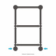 Фото Полотенцесушитель водяной Сунержа Ренессанс 1386 660x400 032-0281-6640 матовое золото