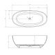 Фото Прозрачная ванна Abber Kristall 165x78 AT9701Onyx черная