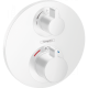 Фото Смеситель для душа с термостатом hansgrohe Ecostat S СМ, 15758700 с запорным/переключающим вентилем матовый белый