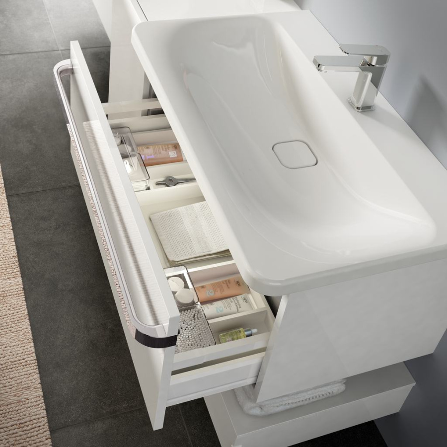 Фото Тумба под раковину Ideal Standard Tonic II R4303WG белая