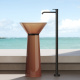 Фото Раковина Dea Design Pedestal Basin 48 DD2022 480 R9 brown copper