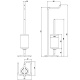 Фото Стойка Gessi Goccia 38067#099 белый