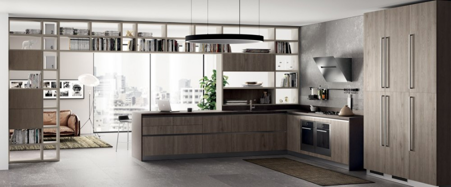 Фото Кухня Scavolini прямая 360 см