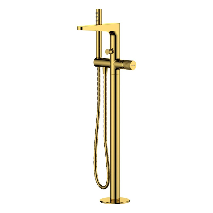 Фото Смеситель для ванны WasserKRAFT Sauer 7100 7121 золото