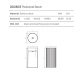 Фото Раковина Dea Design Pedestal Basin 45 DD2803 450 1 dark camel