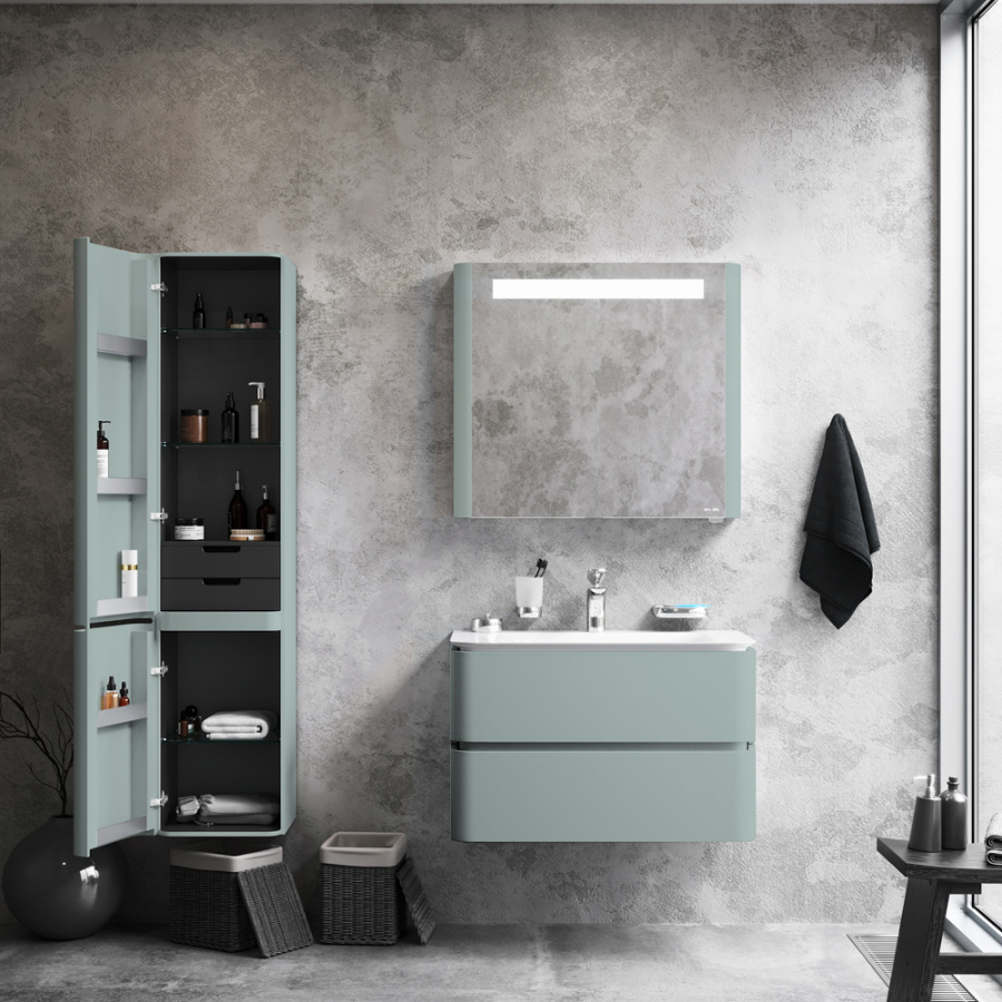 Фото Тумба под раковину AM.PM Sensation M30FHX0802GG, мятный