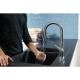 Фото Смеситель для кухни hansgrohe Talis M51 73850800 с вытяжным душем, сталь