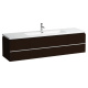 Фото Тумба под раковину Laufen Living Square 180 4.0136.1.075.999.1 коричневый