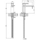 Фото Смеситель для раковины Gessi Eleganza 46002#149