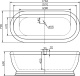 Фото Акриловая ванна BelBagno 176x79 BB03
