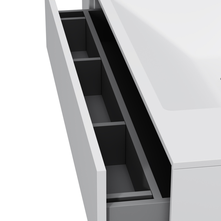 Фото Тумба под раковину AM.PM Inspire V2.0 M50AFHX1003WM 100 см белый матовый
