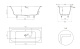 Фото Ванна из литьевого мрамора Salini Orlanda Axis Kit 170x75 103213G