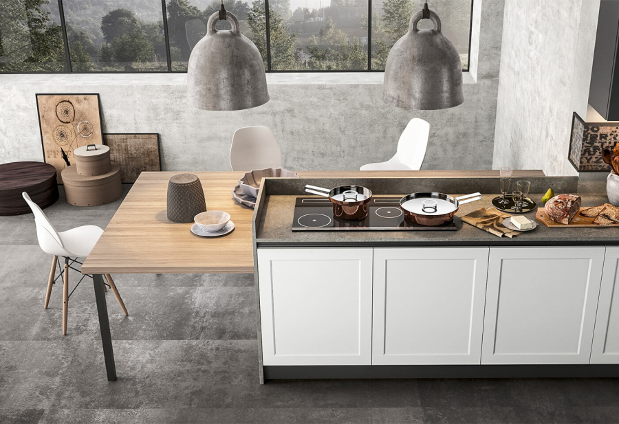 Фото Кухня Arredo3 Frame прямая