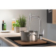 Фото Смеситель для кухни hansgrohe Talis Select M51 73867800 с вытяжным душем, сталь