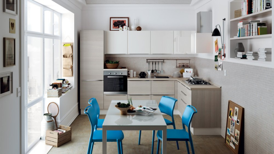 Фото Кухня Scavolini Urban угловая 335 на 305 см