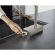 Фото Смеситель для кухни hansgrohe Aquno Select M81, 250, 2jet 73836800 с вытяжным душем сталь