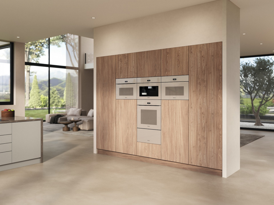 Фото Духовой шкаф с СВЧ Miele H7440BMXPEBE