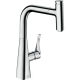 Фото Смеситель для кухни hansgrohe Metris Select M71, 240, 1jet, sBox 73802000 с вытяжным изливом, хром