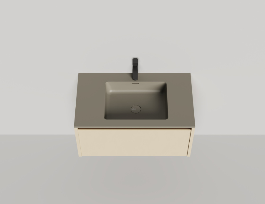 Фото Тумба с раковиной Salini Domino Onda Plus 80 27D108ON RAL