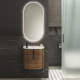 Фото Тумба с раковиной Burgbad Lavo 2.0 53 SGCG053LG0227F5056C0001*1 левая дубовый декор ржавчина
