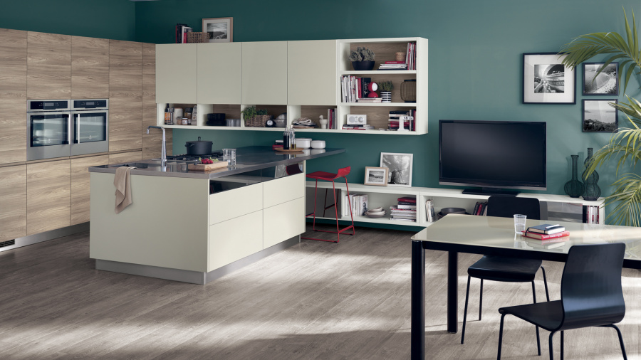 Фото Кухня Scavolini Motus прямая 480 см