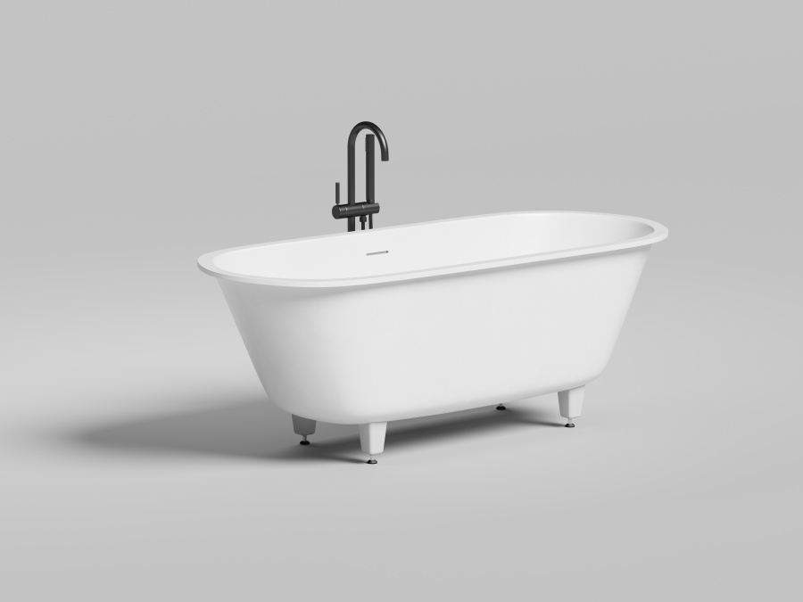 Фото Ванна из искусственного камня Salini Ornella Axis Kit 170x75 103513G