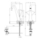 Фото Смеситель для раковины Gessi Cono 45004#030 медь