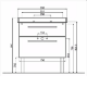Фото Тумба под раковину Villeroy&Boch 75 2DAY2 A98000E9 light wood