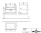 Фото Тумба под раковину Villeroy&Boch Avento A88900B4, белая