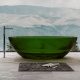 Фото Прозрачная ванна Abber Kristall 180x85 AT9702Emerald изумруд
