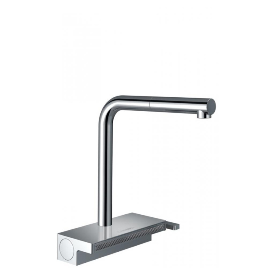 Фото Смеситель для кухни hansgrohe Aquno Select M81 250 73836000 с вытяжным душем, 2jet
