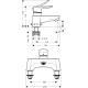 Фото Смеситель для ванны hansgrohe Metris 31423000