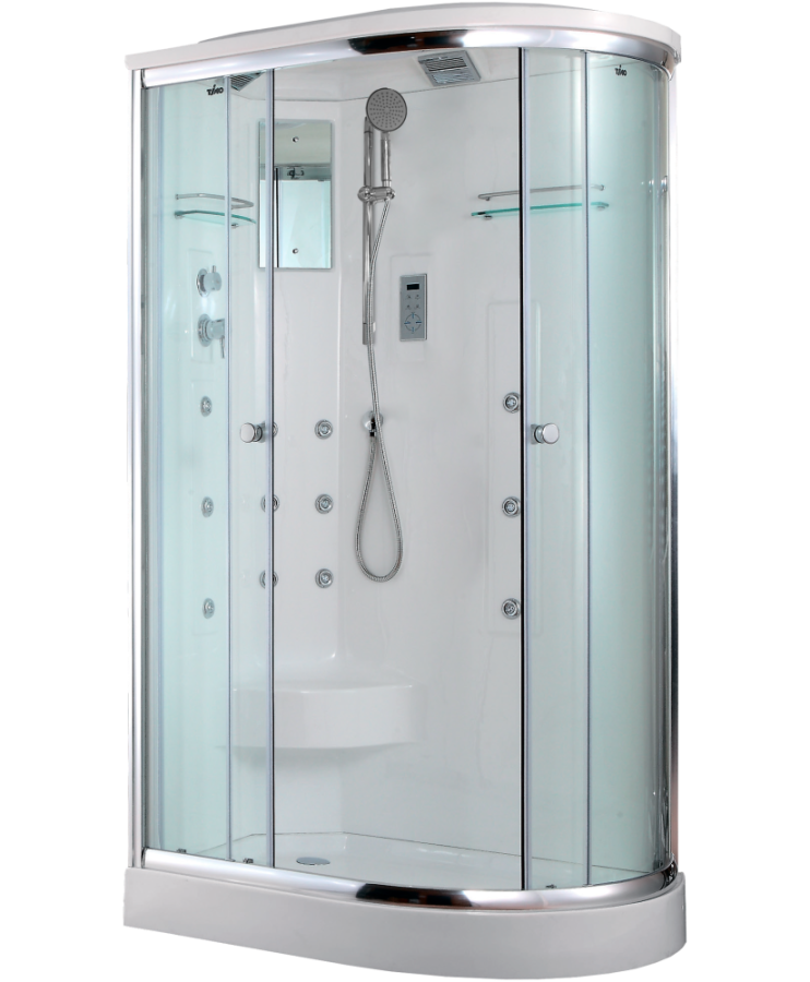 Фото Душевая кабина Timo Lux T-7702 L, левостороняя