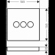 Фото Переключатель потоков для душа hansgrohe ShowerSelect 15764140 шлифованная бронза